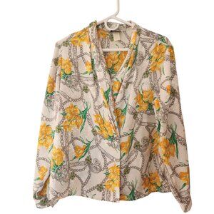 Vintage floral blouse